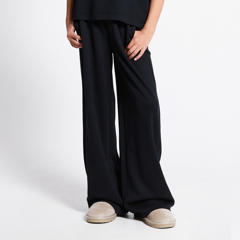 Soft lounge pants "Alma star" Black